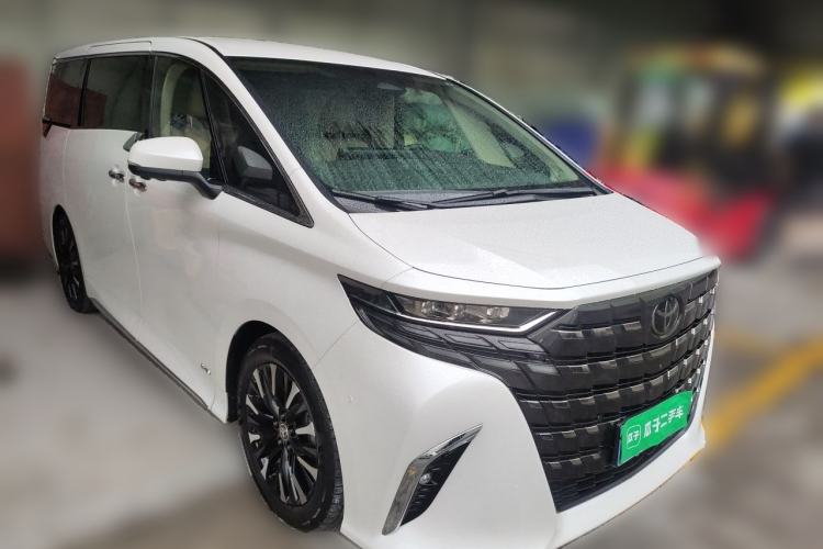 Used Toyota Alphard 2024 Dual-Engine 2.5L Deluxe Edition Front Right 45 Deg