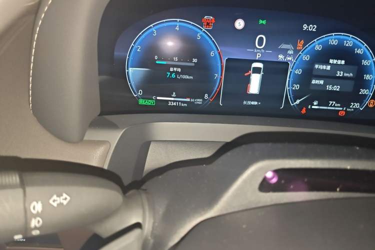 Used Toyota Alphard 2024 Dual-Engine 2.5L Prestige Edition Odometer Close Up