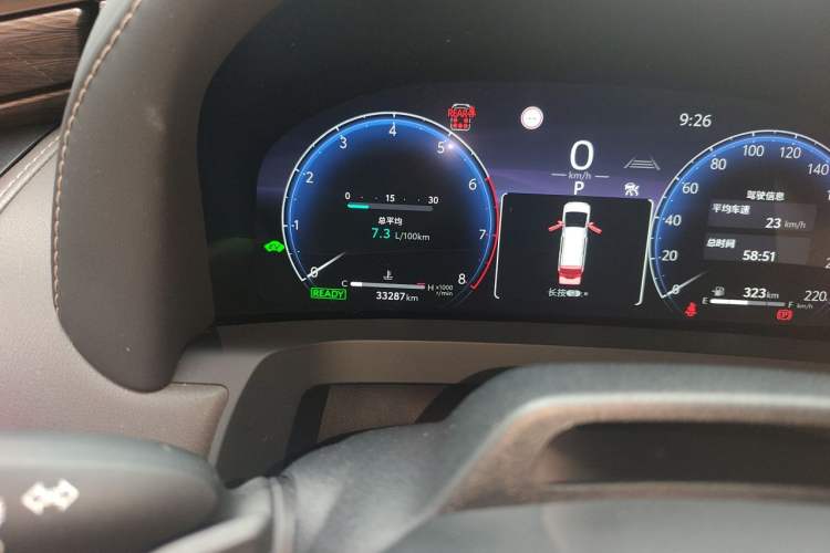 Used Toyota Alphard 2024 Dual-Engine 2.5L Prestige Edition Odometer Close Up