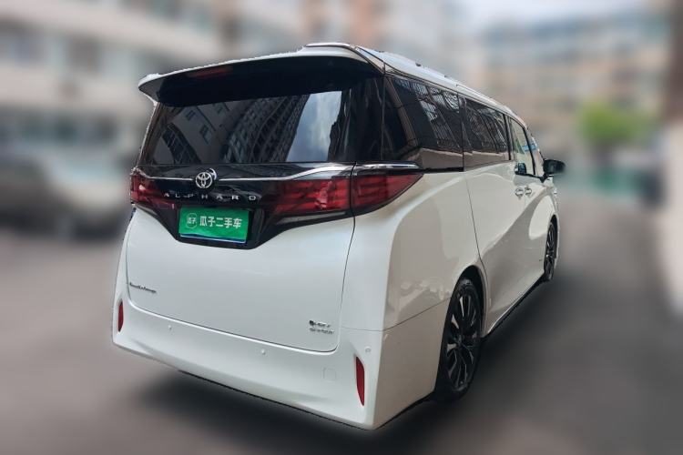 Used Toyota Alphard 2024 Dual-Engine 2.5L Deluxe Edition Rear Right 45 Deg