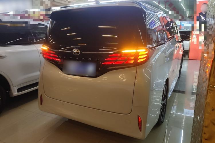 Used Toyota Alphard 2024 Dual-Engine 2.5L Deluxe Edition Rear Right 45 Deg