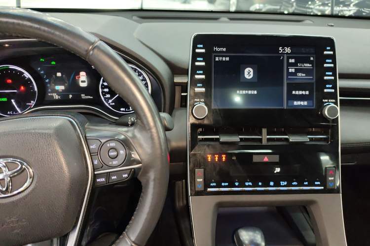 Used Toyota Avalon 2019 Dual-Engine 2.5L Luxury Edition China VI Standard Audio And AC Panel