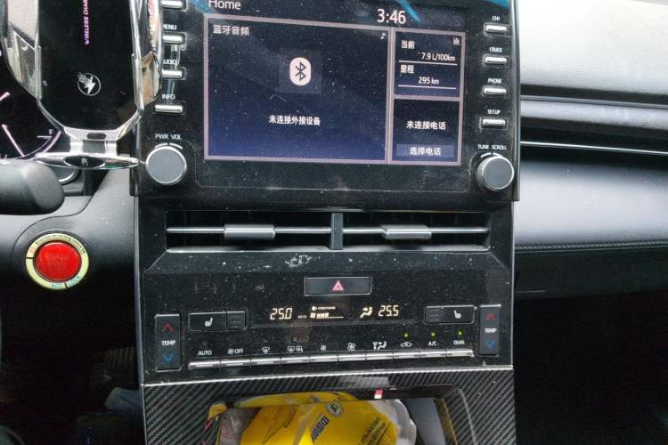 Used Toyota Avalon 2019 2.5L Touring Premium Version China VI Standard Audio And AC Panel