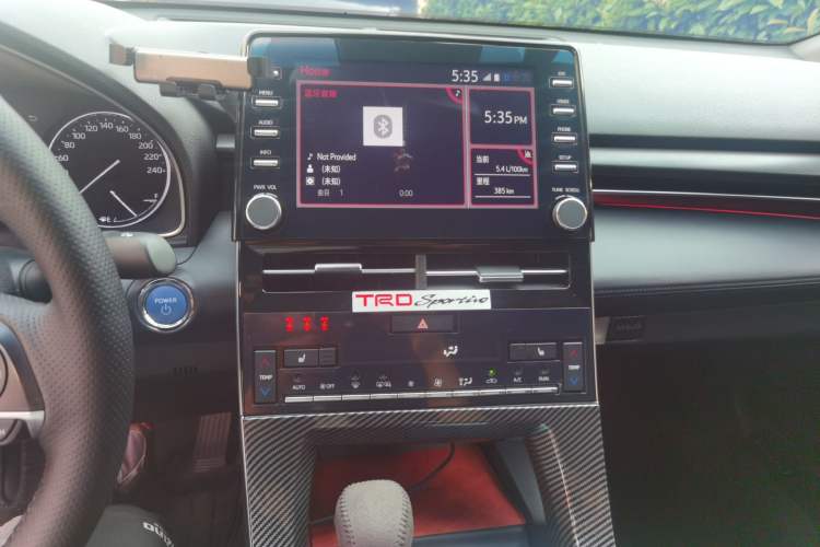 Used Toyota Avalon 2019 Dual-Engine 2.5L XLE Prestige Version China VI Standard Audio And AC Panel
