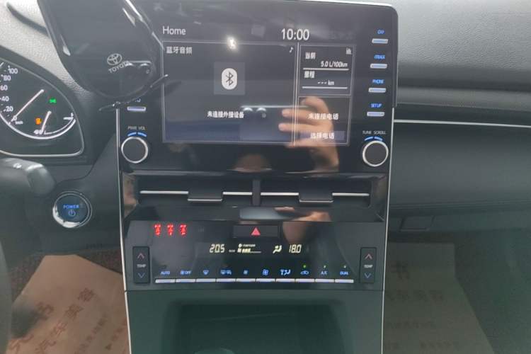 Used Toyota Avalon 2019 Dual-Engine 2.5L Luxury Edition China VI Standard Audio And AC Panel