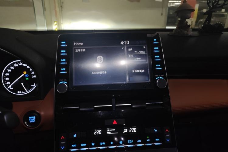 Used Toyota Avalon 2019 2.5L Touring Premium Version China VI Standard Audio And AC Panel