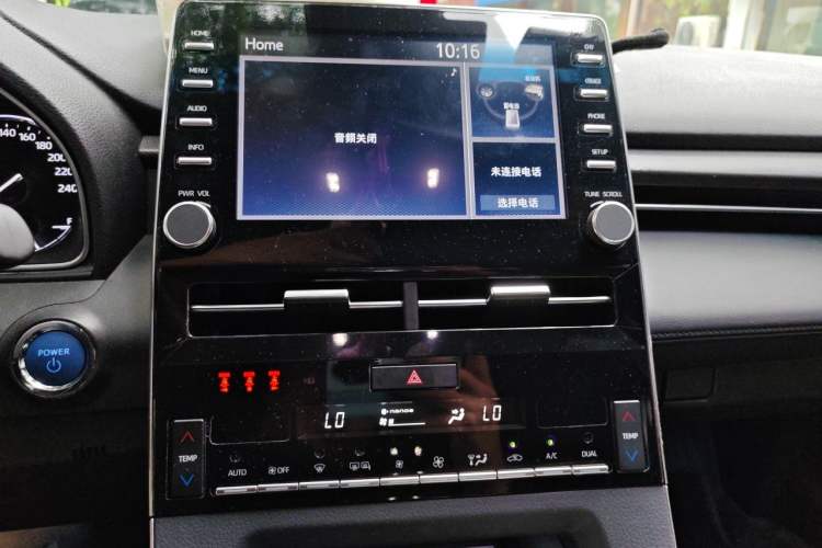Used Toyota Avalon 2019 Dual-Engine 2.5L Luxury Edition China VI Standard Audio And AC Panel