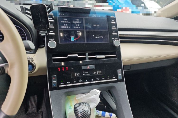 Used Toyota Avalon 2019 Dual-Engine 2.5L Luxury Edition China V Standard Audio And AC Panel