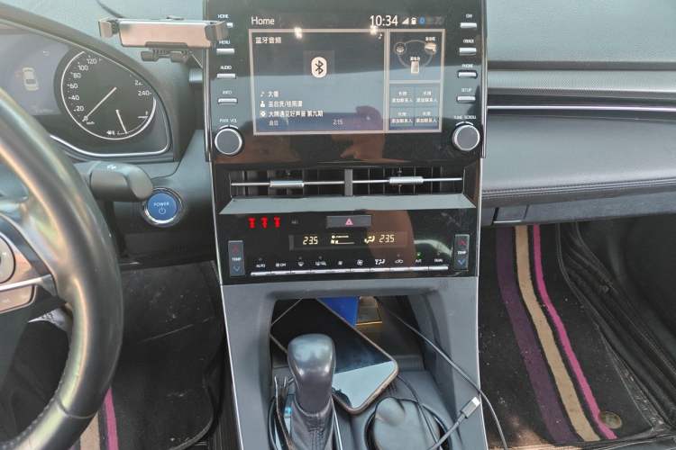 Used Toyota Avalon 2019 Dual-Engine 2.5L Luxury Edition China VI Standard Audio And AC Panel