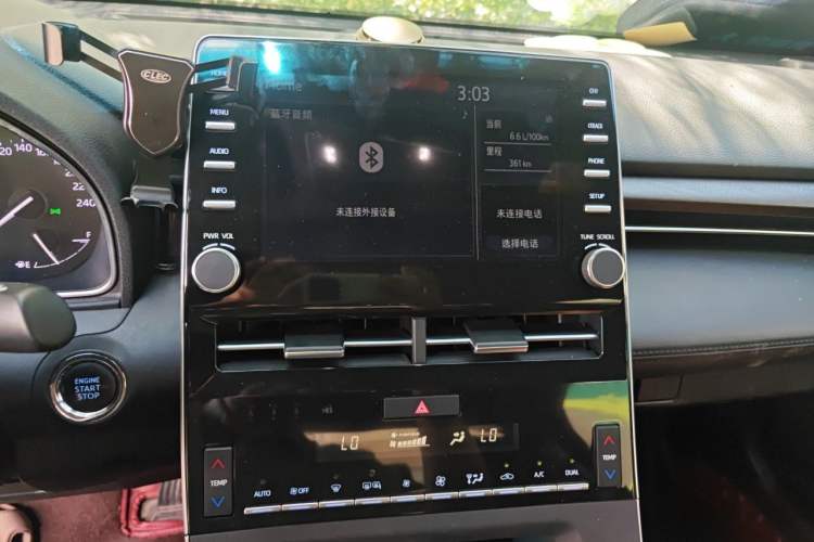 Used Toyota Avalon 2019 2.0L Luxury Edition China VI Standard Audio And AC Panel