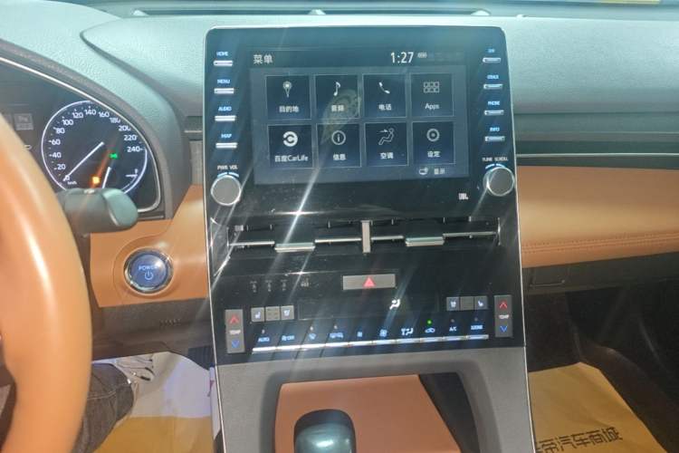 Used Toyota Avalon 2019 Dual-Engine 2.5L Limited Flagship Edition China VI Standard Audio And AC Panel