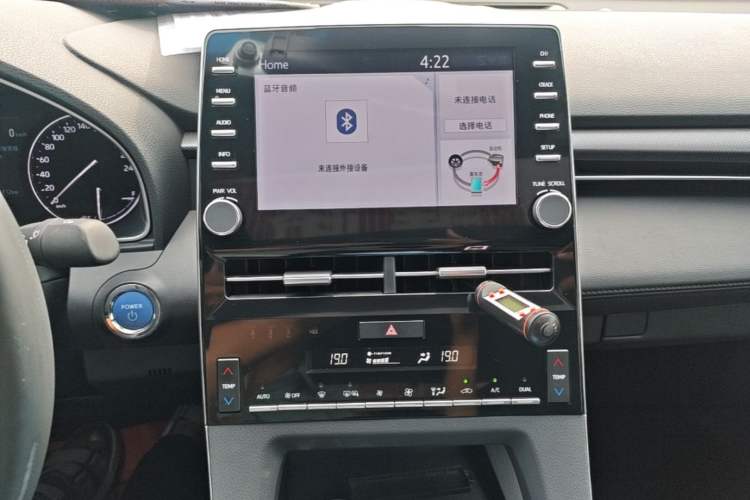 Used Toyota Avalon 2019 Dual-Engine 2.5L Luxury Edition China VI Standard Audio And AC Panel