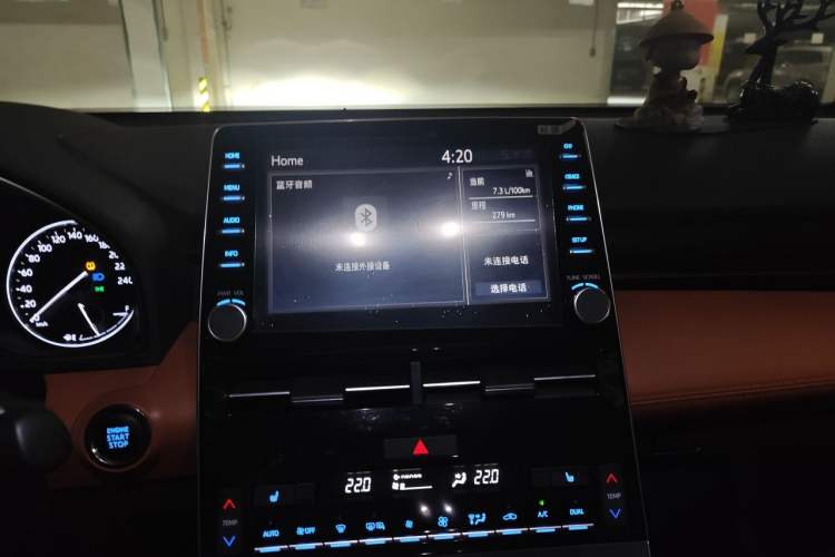 Used Toyota Avalon 2019 2.5L Touring Premium Version China VI Standard Audio And AC Panel
