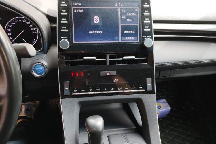 Used Toyota Avalon 2019 Dual-Engine 2.5L Luxury Edition China VI Standard Audio And AC Panel