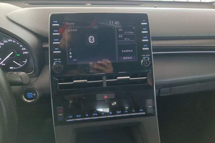Used Toyota Avalon 2019 2.5L Ambition Version China VI Standard Audio And AC Panel