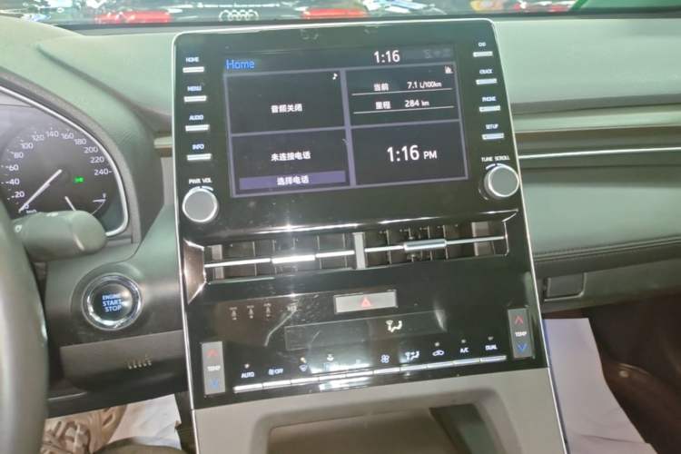 Used Toyota Avalon 2019 2.0L Luxury Edition China VI Standard Audio And AC Panel