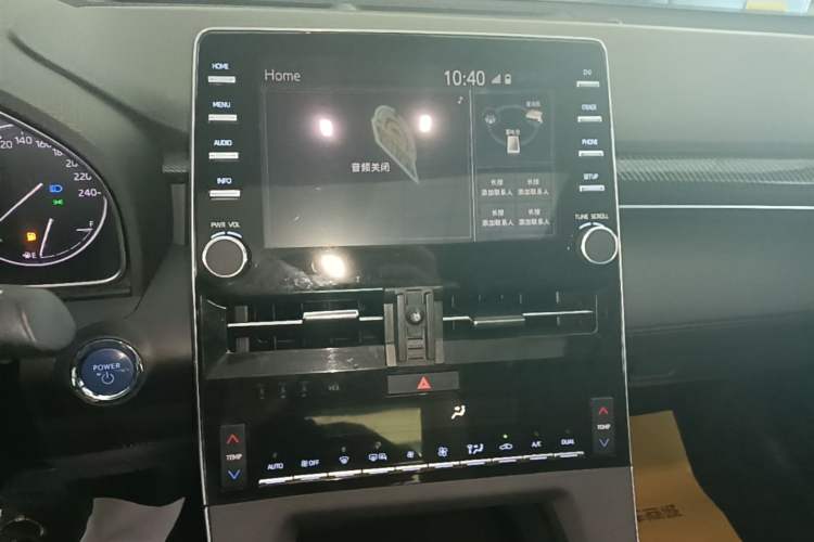 Used Toyota Avalon 2019 Dual-Engine 2.5L Luxury Edition China VI Standard Audio And AC Panel