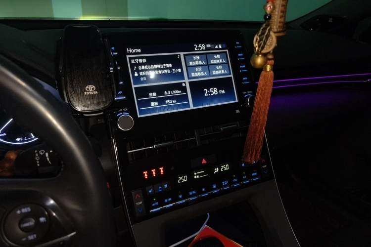 Used Toyota Avalon 2019 Dual-Engine 2.5L Limited Flagship Edition China VI Standard Audio And AC Panel