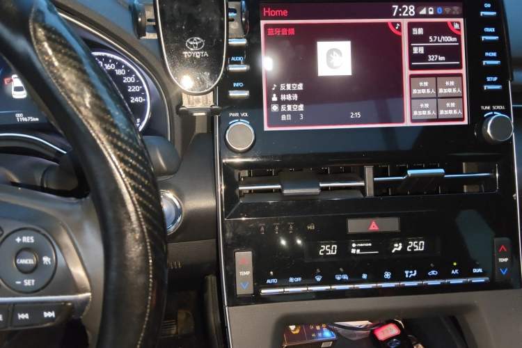 Used Toyota Avalon 2019 Dual-Engine 2.5L Luxury Edition China VI Standard Audio And AC Panel