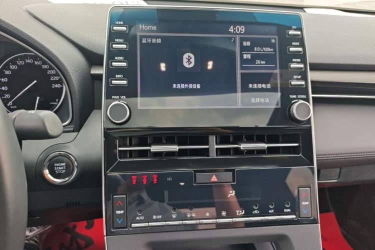 Used Toyota Avalon 2019 2.0L XLE Premium Edition China VI Audio And AC Panel