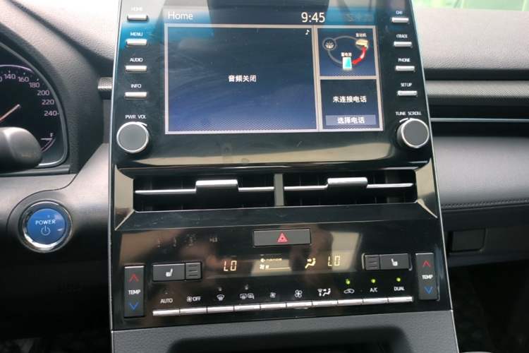 Used Toyota Avalon 2019 Dual-Engine 2.5L XLE Prestige Version China VI Standard Audio And AC Panel