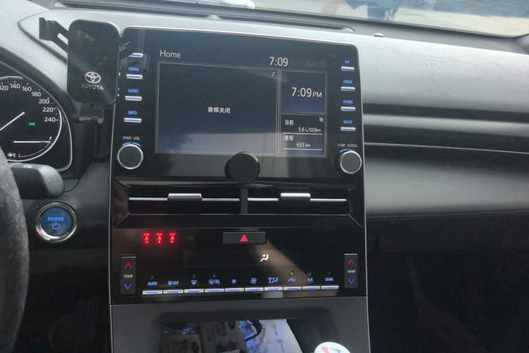 Used Toyota Avalon 2019 Dual-Engine 2.5L Luxury Edition China VI Standard Audio And AC Panel