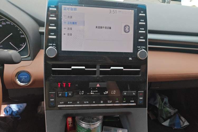 Used Toyota Avalon 2019 Dual-Engine 2.5L Limited Flagship Edition China VI Standard Audio And AC Panel