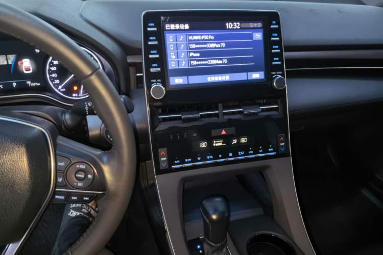 Used Toyota Avalon 2019 2.0L XLE Premium Edition China VI Audio And AC Panel