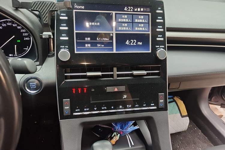 Used Toyota Avalon 2019 2.0L XLE Premium Edition China VI Audio And AC Panel