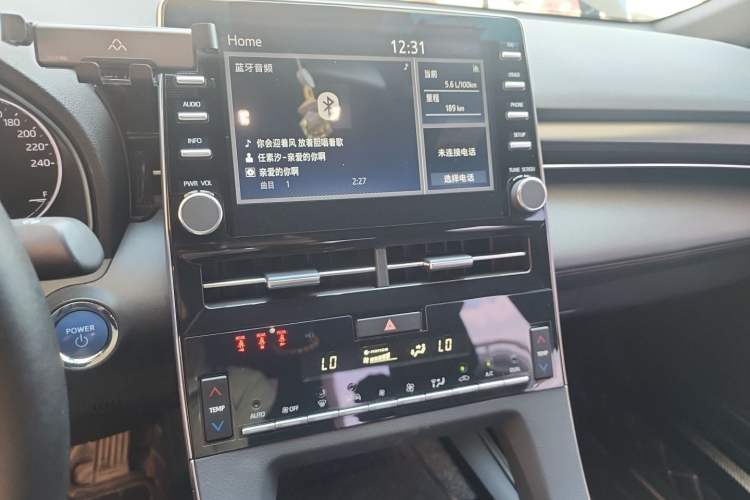 Used Toyota Avalon 2019 Dual-Engine 2.5L Luxury Edition China VI Standard Audio And AC Panel