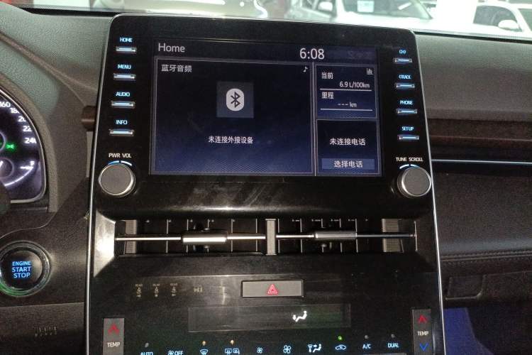 Used Toyota Avalon 2019 2.0L Luxury Edition China VI Standard Audio And AC Panel