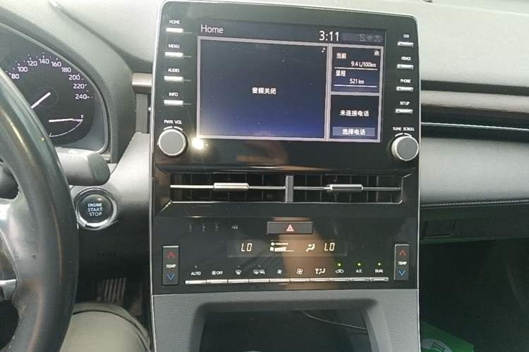 Used Toyota Avalon 2019 2.0L Luxury Edition China VI Standard Audio And AC Panel