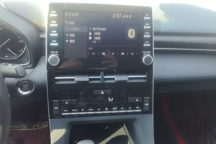 Used Toyota Avalon 2019 2.5L Touring Premium Version China V Standard Audio And AC Panel