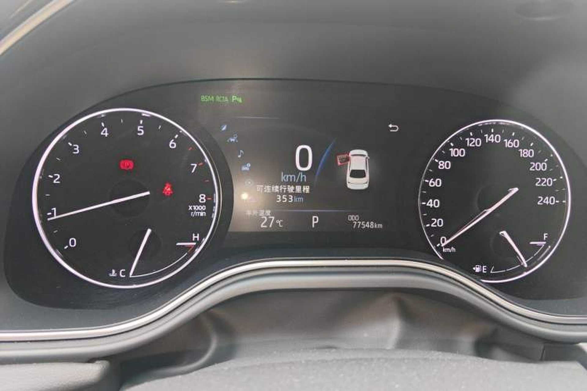 Used Toyota Avalon 2019 2.0L XLE Premium Edition China VI Instrument Cluster