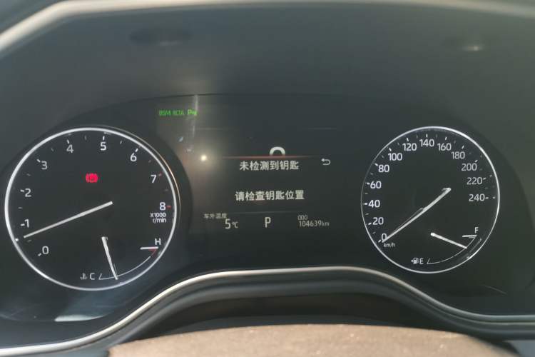 Used Toyota Avalon 2019 2.5L Touring Premium Version China VI Standard Instrument Cluster