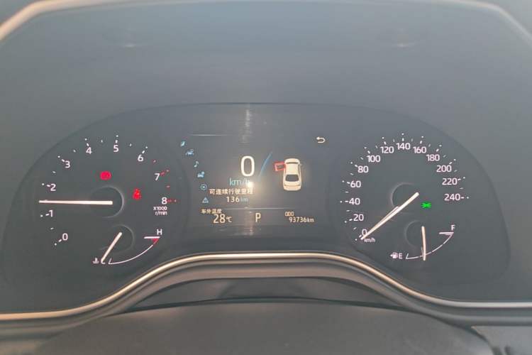 Used Toyota Avalon 2019 2.0L Luxury Edition China VI Standard Instrument Cluster