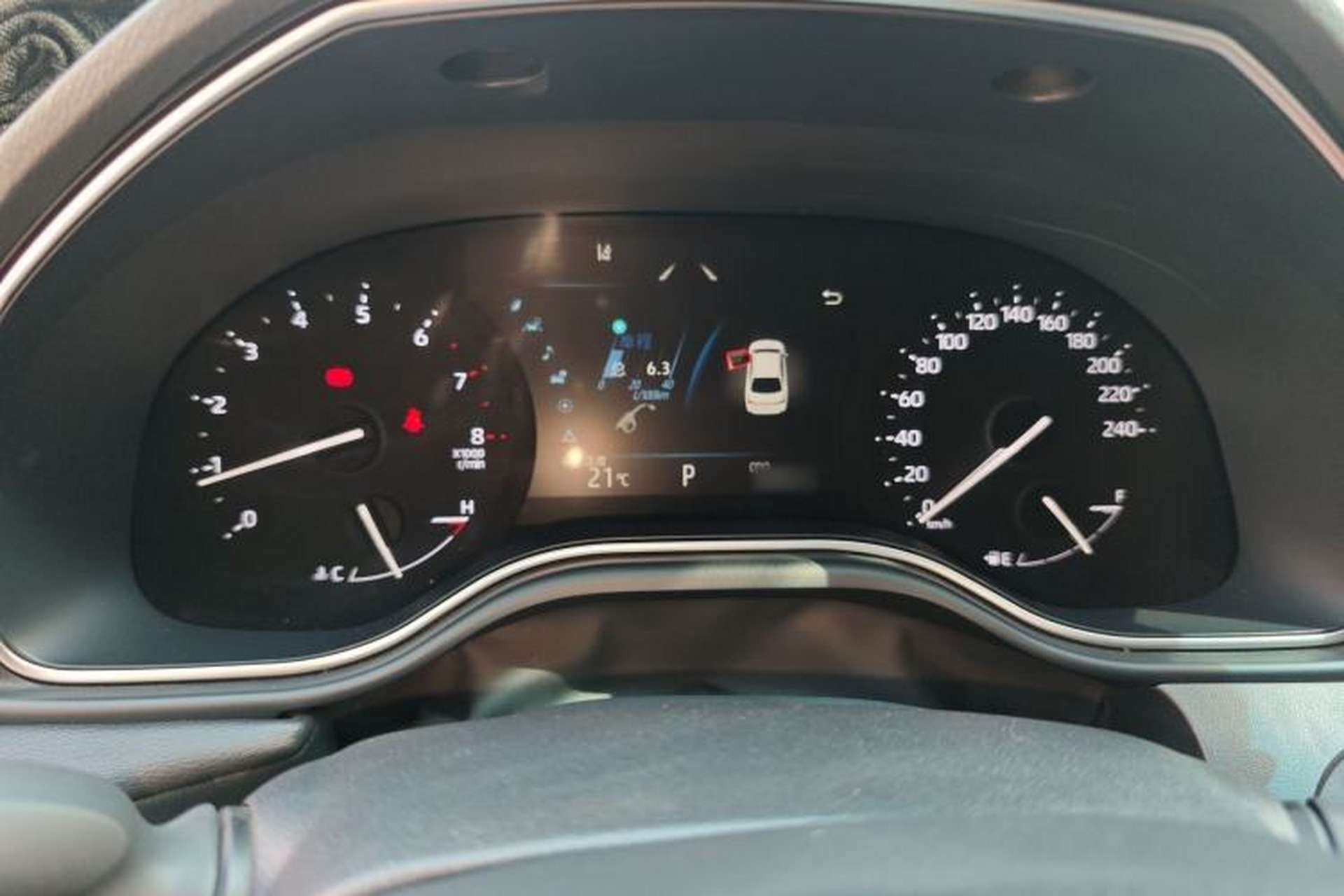Used Toyota Avalon 2019 2.0L Ambition Edition China VI Instrument Cluster