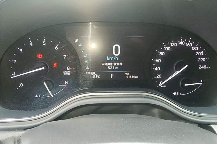 Used Toyota Avalon 2019 2.0L Luxury Edition China VI Standard Instrument Cluster