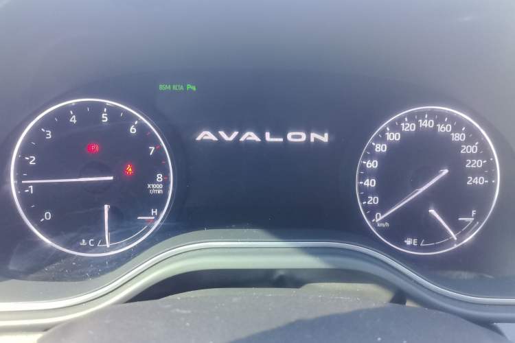 Used Toyota Avalon 2019 2.5L Touring Premium Version China V Standard Instrument Cluster