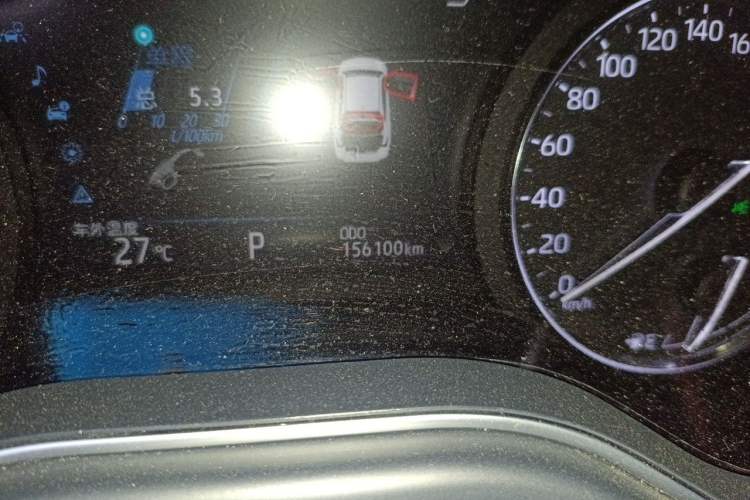 Used Toyota Avalon 2019 Dual-Engine 2.5L Luxury Edition China VI Standard Odometer Close Up
