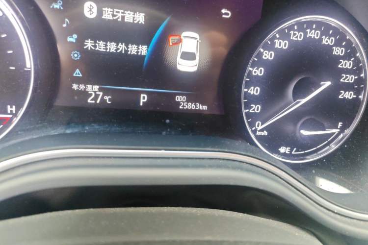 Used Toyota Avalon 2019 Dual-Engine 2.5L Luxury Edition China VI Standard Odometer Close Up