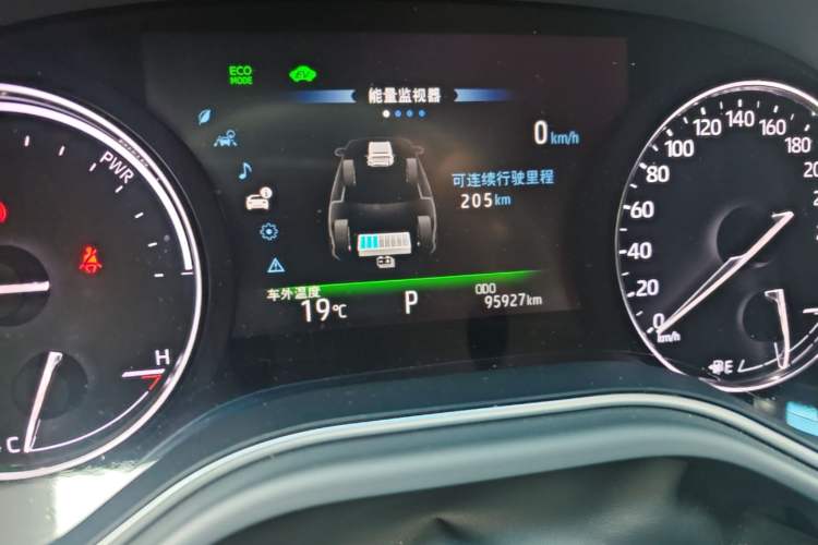 Used Toyota Avalon 2019 Dual-Engine 2.5L Luxury Edition China VI Standard Odometer Close Up