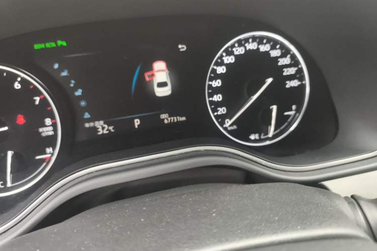 Used Toyota Avalon 2019 2.0L XLE Premium Edition China VI Odometer Close Up