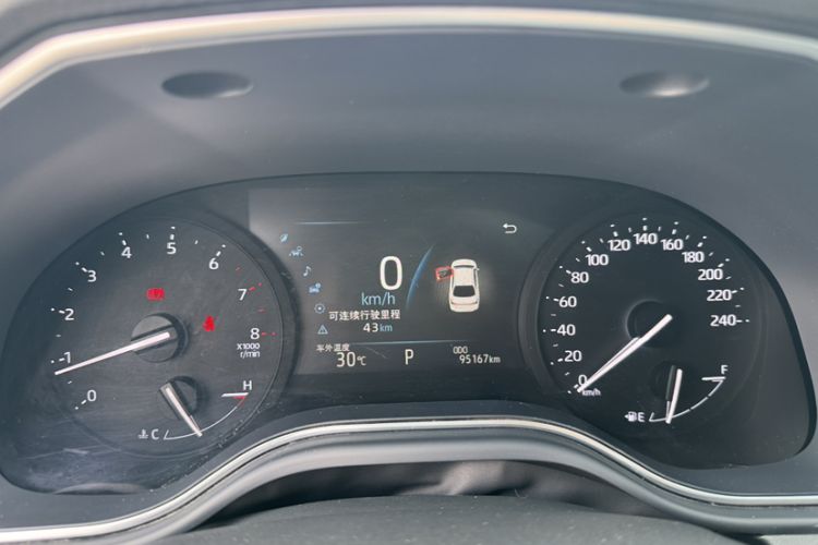 Used Toyota Avalon 2019 2.0L Luxury Edition China VI Standard Odometer Close Up