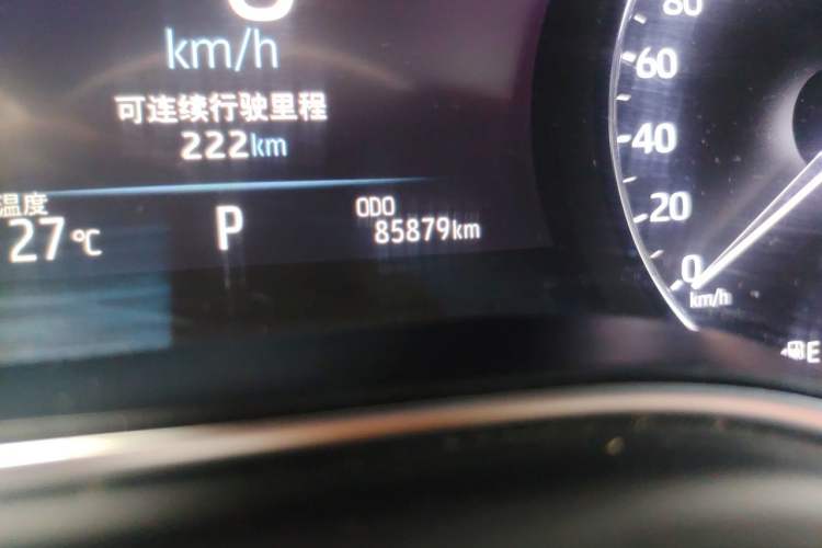 Used Toyota Avalon 2019 2.5L Touring Premium Version China VI Standard Odometer Close Up