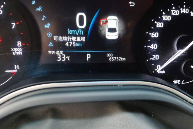 Used Toyota Avalon 2019 2.0L Luxury Edition China VI Standard Odometer Close Up