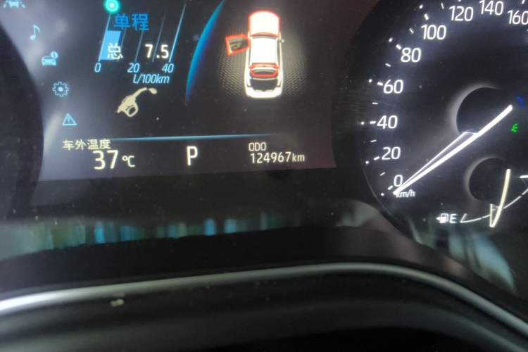 Used Toyota Avalon 2019 2.0L Luxury Edition China VI Standard Odometer Close Up