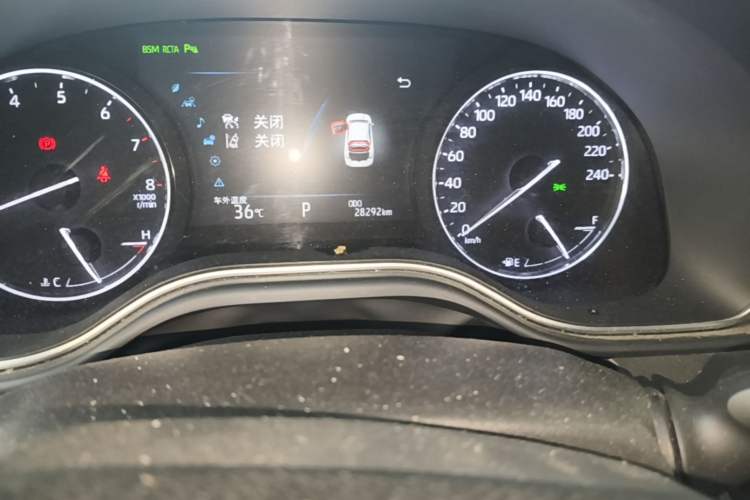 Used Toyota Avalon 2019 2.5L Touring Premium Version China V Standard Odometer Close Up