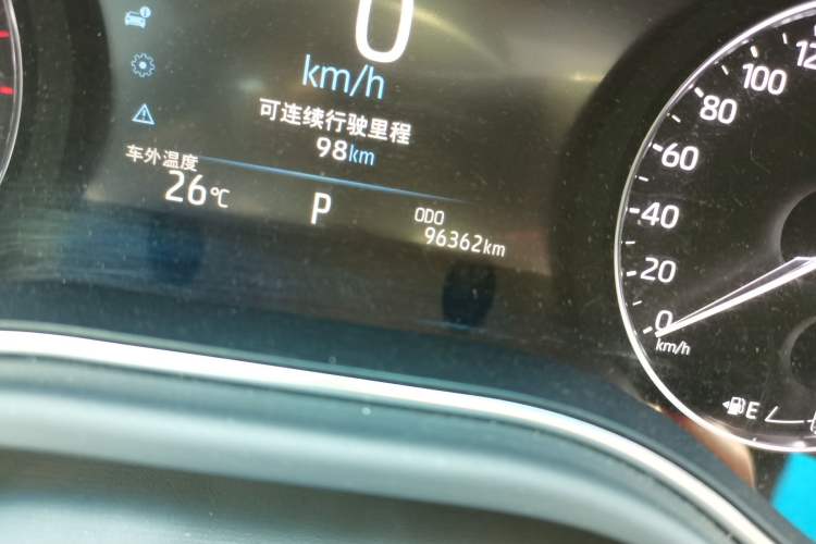 Used Toyota Avalon 2019 2.5L Touring Premium Version China V Standard Odometer Close Up