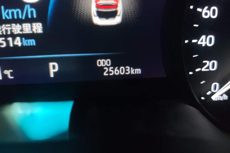 Used Toyota Avalon 2019 2.0L Ambition Edition China VI Odometer Close Up